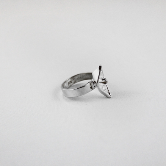 Origami_Boat_Ring_Fine_Silver_boat_Ring_Handmade_Ring_foldit_Creations_1